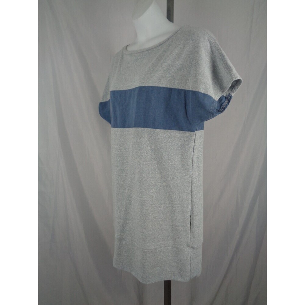 Athleta Gray Blue Energize Tunic Top Size XL - Picture 3 of 9